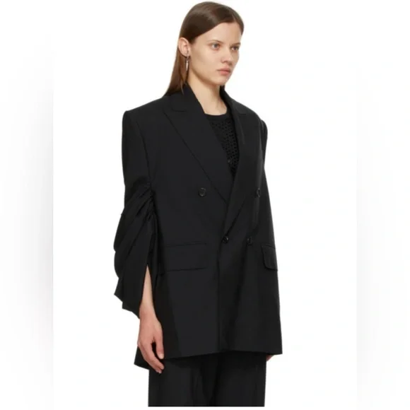 Junya Watanabe for Comme des Garcons Jacket with Ruched Sleeves - Picture 15 of 15